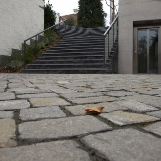 Pavés irréguliers spécials surface flammée