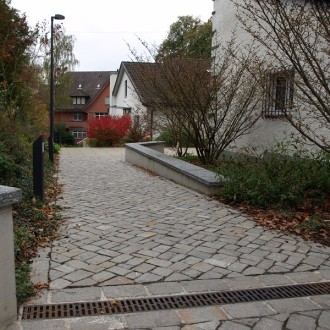 Pavés irréguliers spécials surface flammée