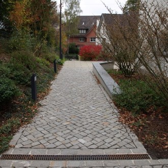 Pavés irréguliers spécials surface flammée