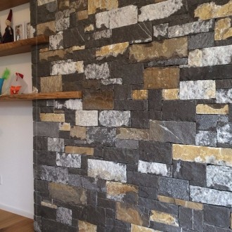 Pierres de mur spéciales pour maçonnerie en couches, bétonnage arrière