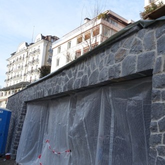 Pierres pour maçonnerie cyclopéenne, profondeur spéc. 8 - 15 cm