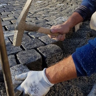 Pavés 8/11 et 11/13, toutes les faces refendues