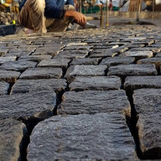 Pavés 8/11 et 11/13, toutes les faces refendues