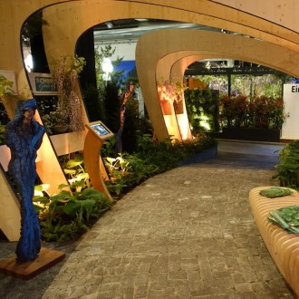 Pavés irréguliers et boutisses