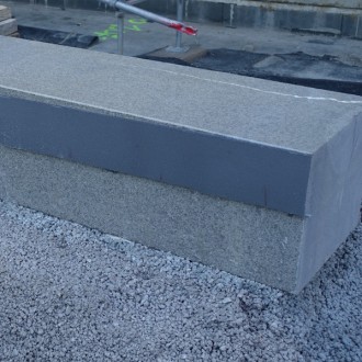 Marches de blocs flammées