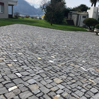 pavés irréguliers grands