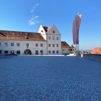 Pavés et boutisses surface flammée