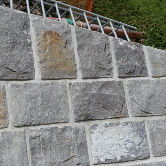 Pierres de mur pour maçonnerie en couches, H = 25 cm