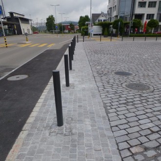 Pavés 8/11 et boutisses 12 surface flammée